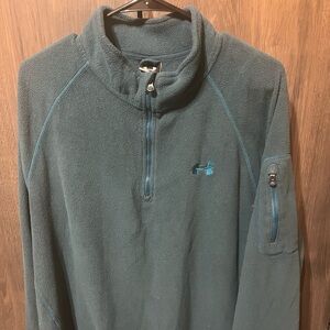 Under Armour Green Pullover Fleece
